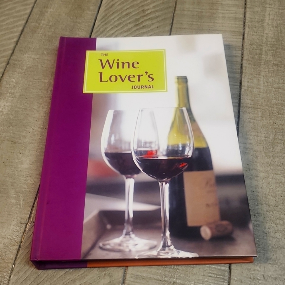 THE WINE LOVERS JOURNAL HC ILLUSTRATED NWOT